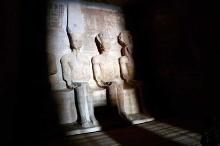Sun alignment at Abu Simbel